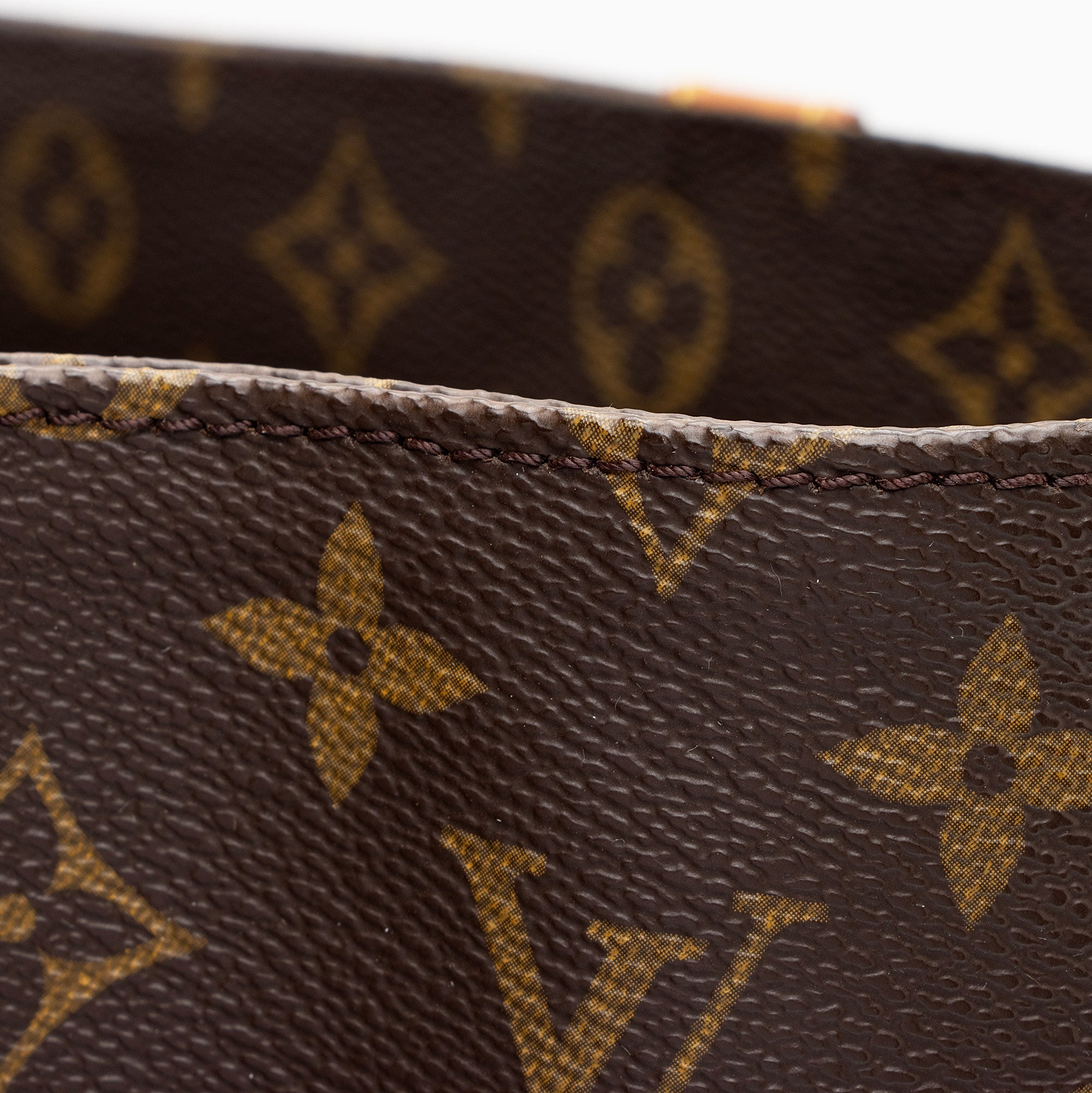 Louis Vuitton Vintage Monogram Canvas Sac Shopping 48 Tote (SHF-vt9bdi) - Image 12
