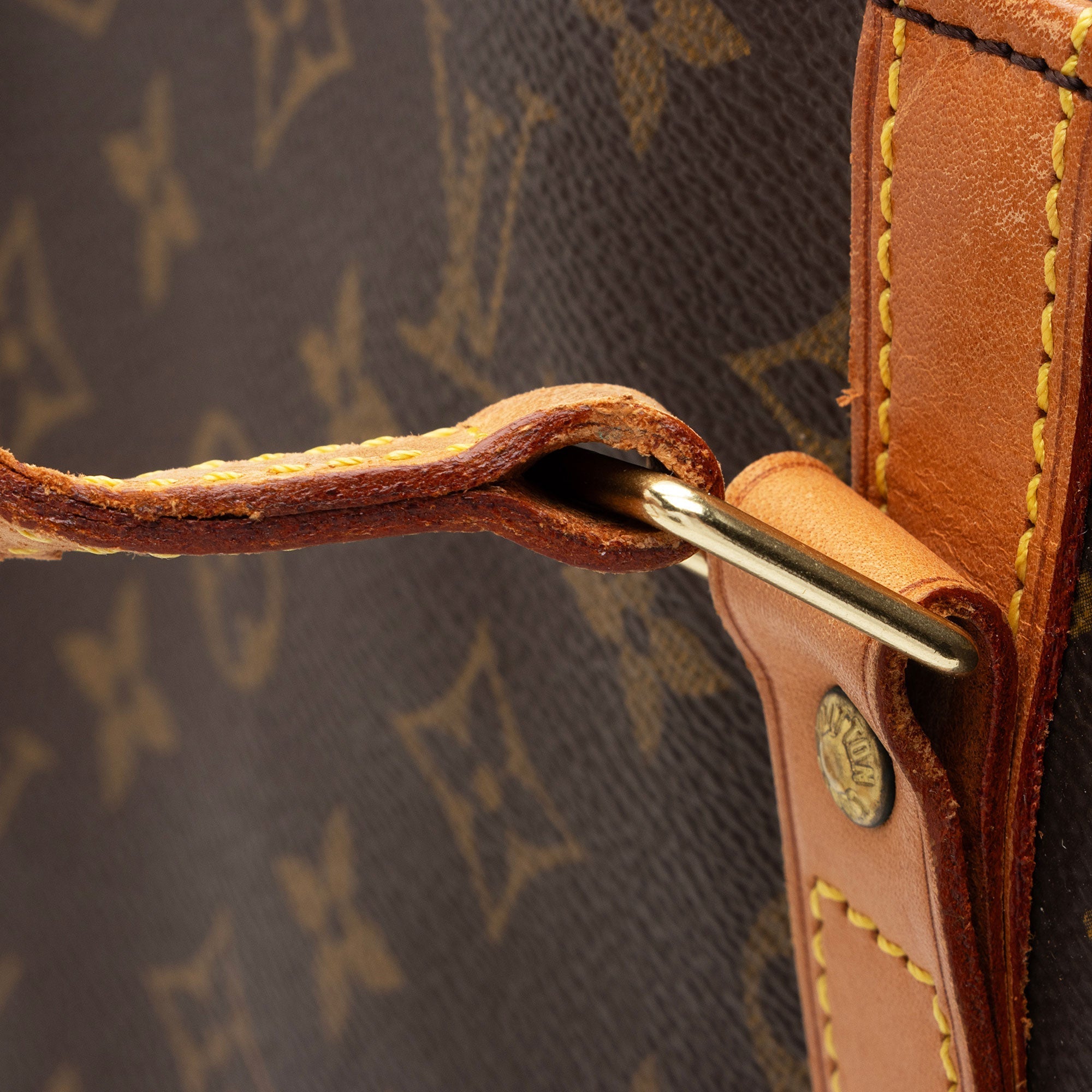 Louis Vuitton Vintage Monogram Canvas Sac Shopping 48 Tote (SHF-vt9bdi) - Image 13