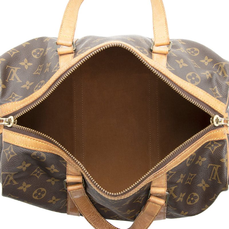 Louis Vuitton Vintage Monogram Canvas Sac Souple 35 Duffle Bag - FINAL SALE (SHF-19524) - Image 6