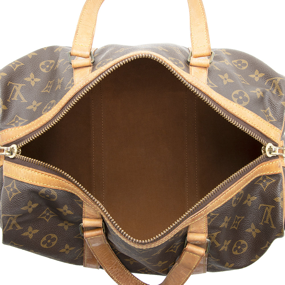 Louis Vuitton Vintage Monogram Canvas Sac Souple 35 Duffle Bag - FINAL SALE (SHF-19524) - Image 6