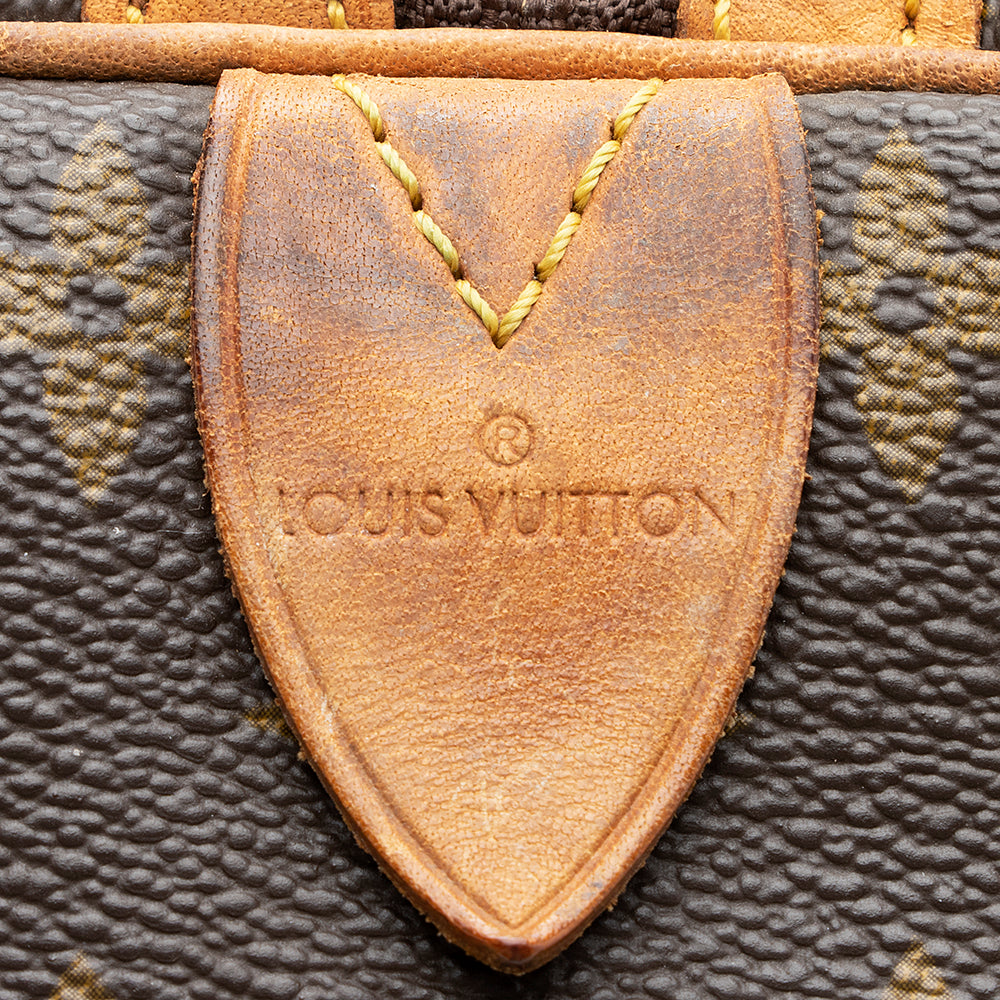 Louis Vuitton Vintage Monogram Canvas Sac Souple 35 Duffle Bag - FINAL SALE (SHF-19524) - Image 7