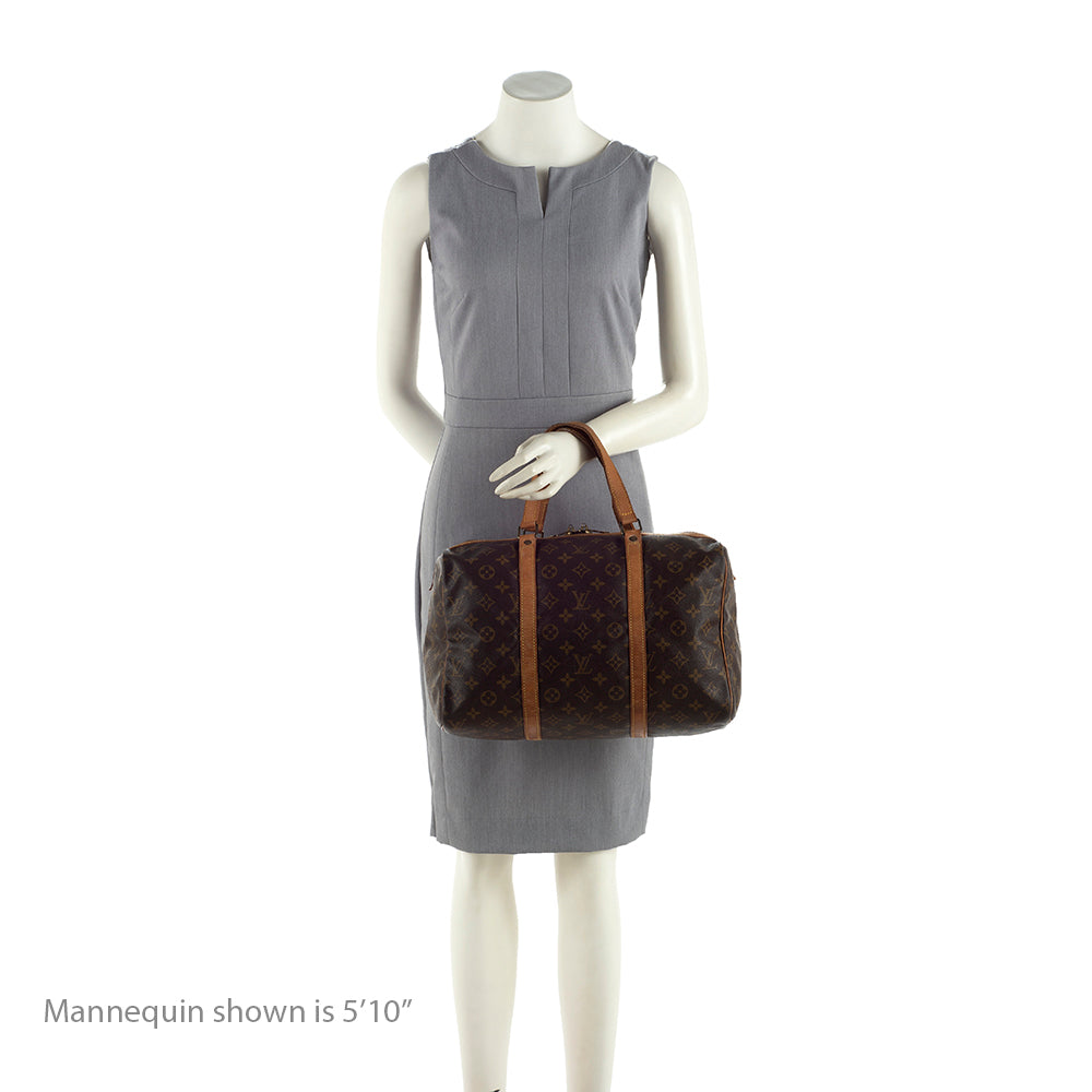 Louis Vuitton Vintage Monogram Canvas Sac Souple 35 Duffle Bag - FINAL SALE (SHF-19524) - Image 4