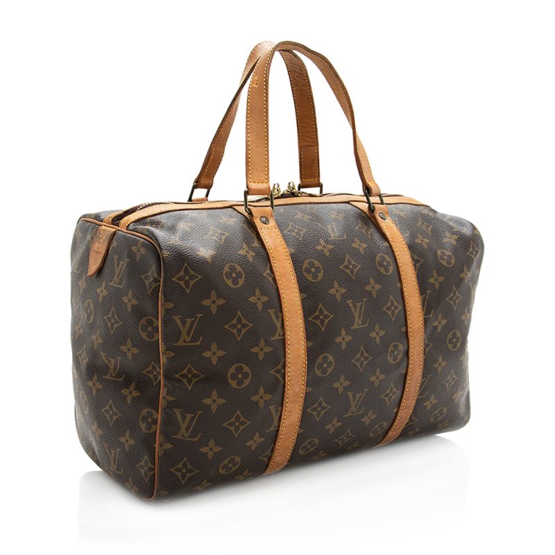 Louis Vuitton Vintage Monogram Canvas Sac Souple 35 Duffle Bag - FINAL SALE (SHF-19524)