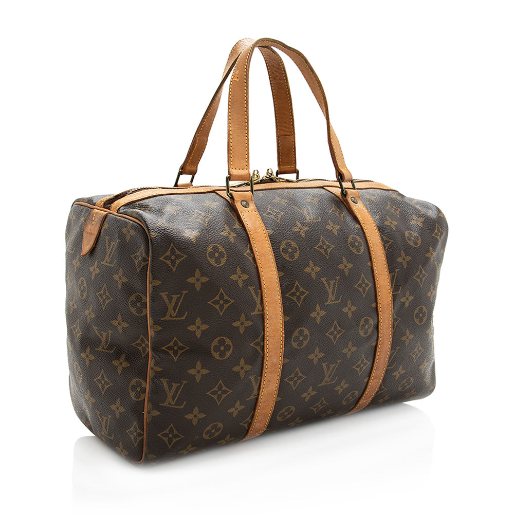 Louis Vuitton Vintage Monogram Canvas Sac Souple 35 Duffle Bag - FINAL SALE (SHF-19524)