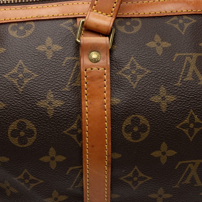 Louis Vuitton Vintage Monogram Canvas Sac Souple 35 Duffle Bag (SHF-z8boCz) - Image 14