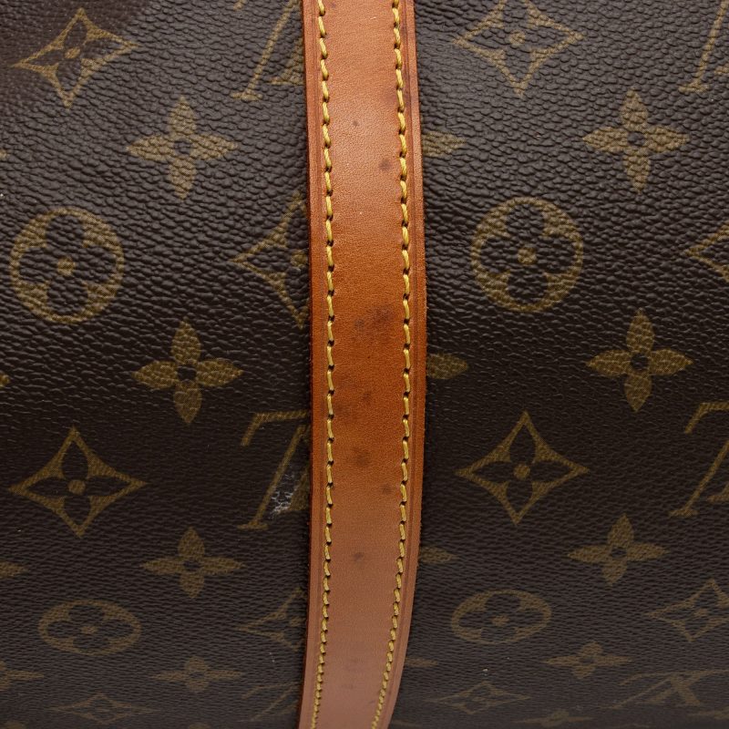 Louis Vuitton Vintage Monogram Canvas Sac Souple 35 Duffle Bag (SHF-z8boCz) - Image 15