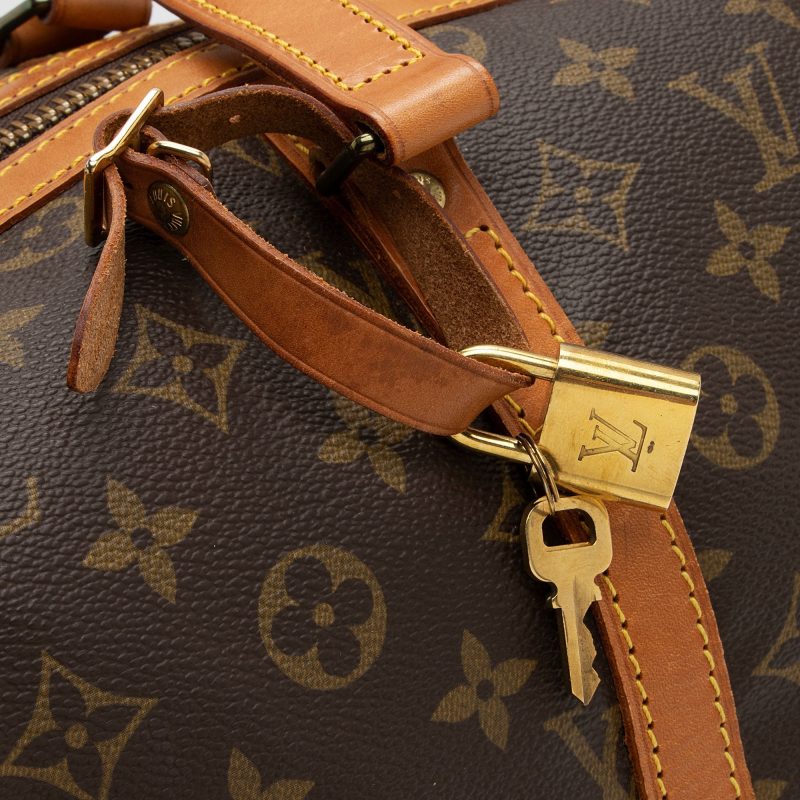 Louis Vuitton Vintage Monogram Canvas Sac Souple 35 Duffle Bag (SHF-z8boCz) - Image 16