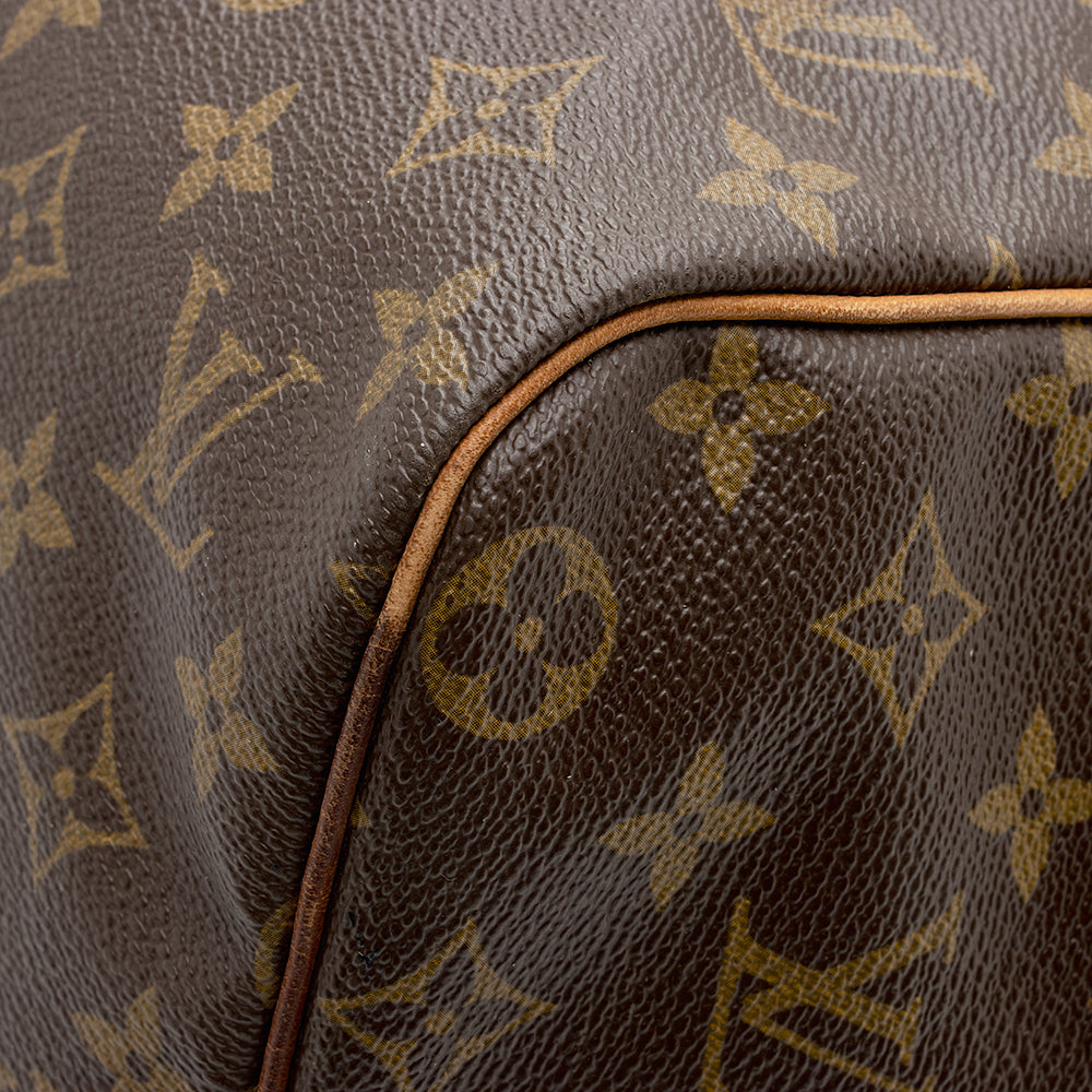 Louis Vuitton Vintage Monogram Canvas Sac Souple 45 Duffel Bag (SHF-21410) - Image 14