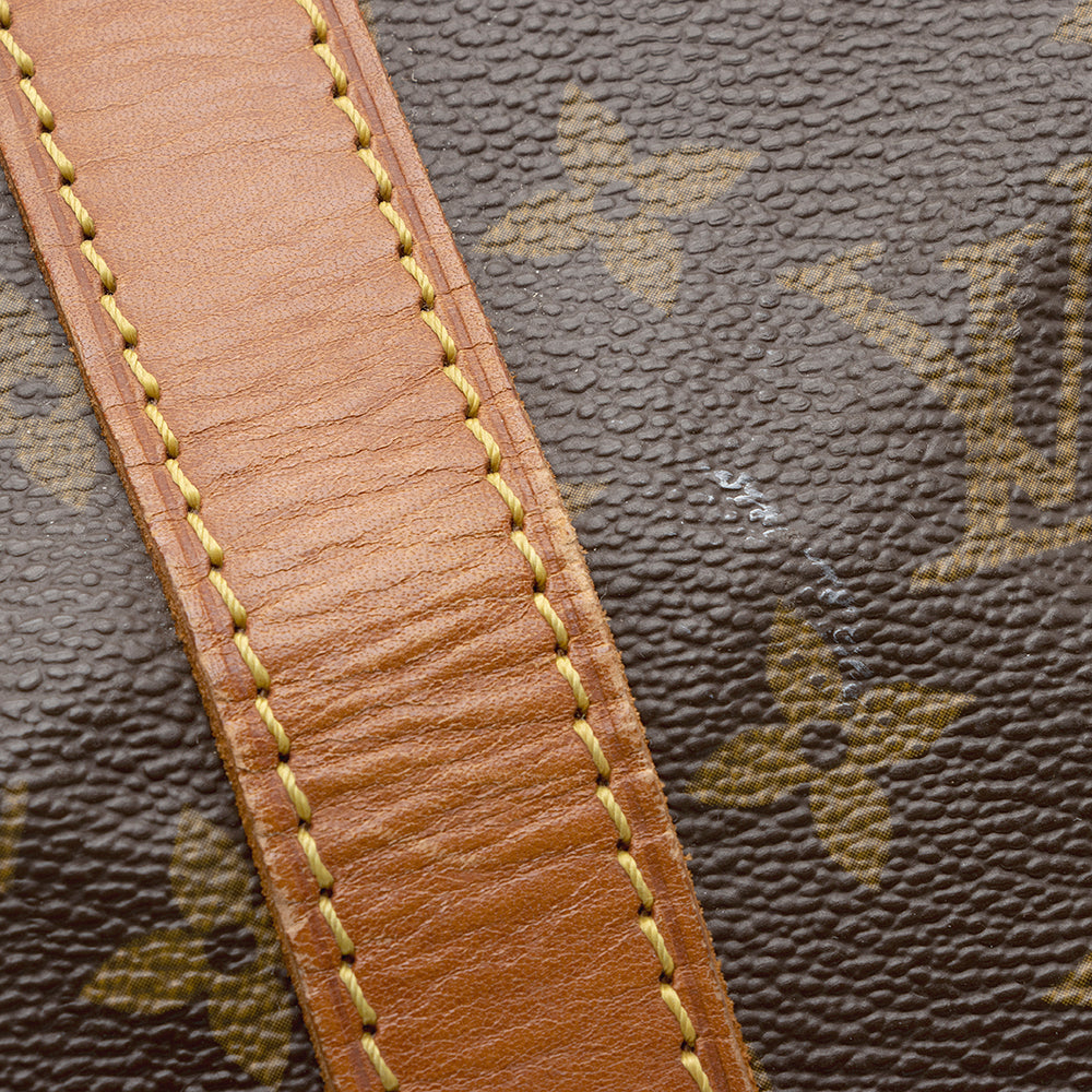 Louis Vuitton Vintage Monogram Canvas Sac Souple 45 Duffel Bag (SHF-21410) - Image 16