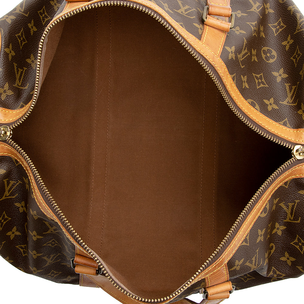 Louis Vuitton Vintage Monogram Canvas Sac Souple 45 Duffel Bag (SHF-21410) - Image 6