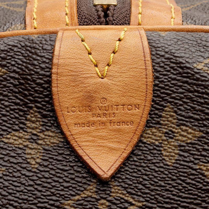 Louis Vuitton Vintage Monogram Canvas Sac Souple 45 Duffel Bag (SHF-21410) - Image 7