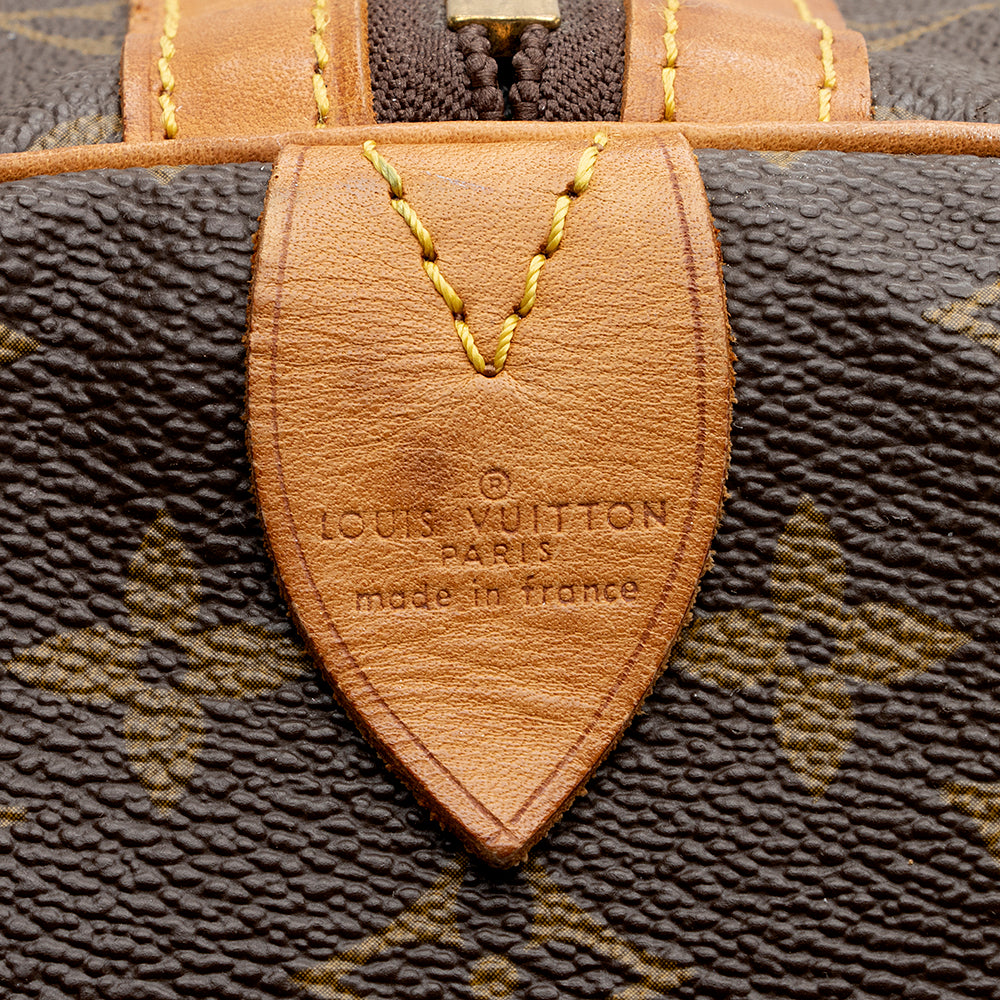 Louis Vuitton Vintage Monogram Canvas Sac Souple 45 Duffel Bag (SHF-21410) - Image 7