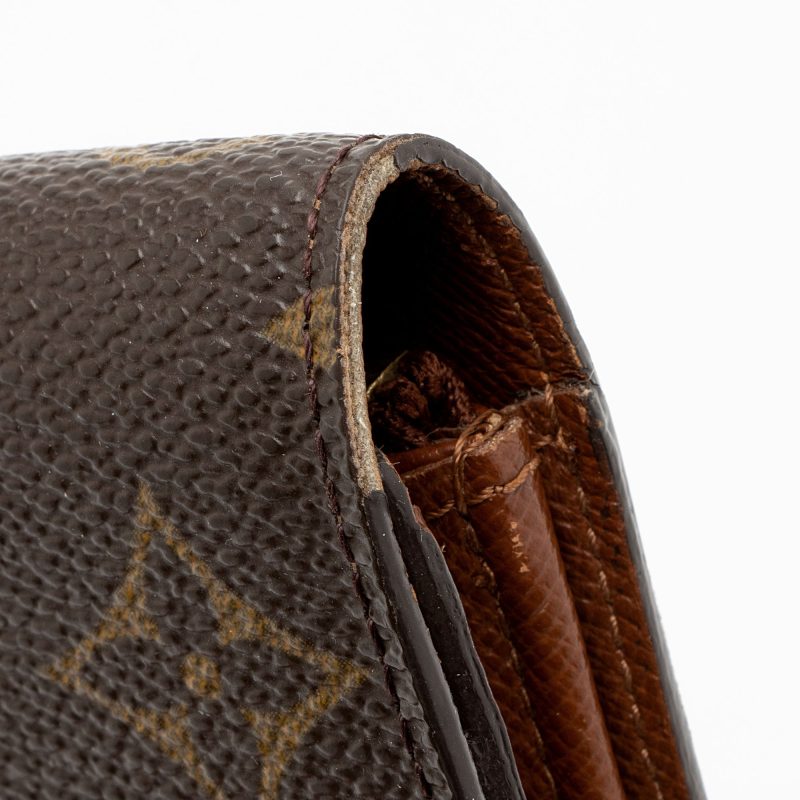 Louis Vuitton Vintage Monogram Canvas Sarah Wallet (SHF-NDngCm) - Image 10