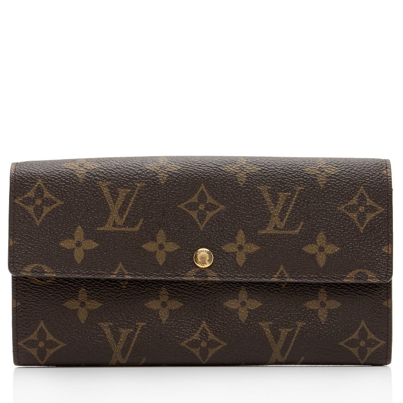 Louis Vuitton Vintage Monogram Canvas Sarah Wallet (SHF-NDngCm) - Image 12
