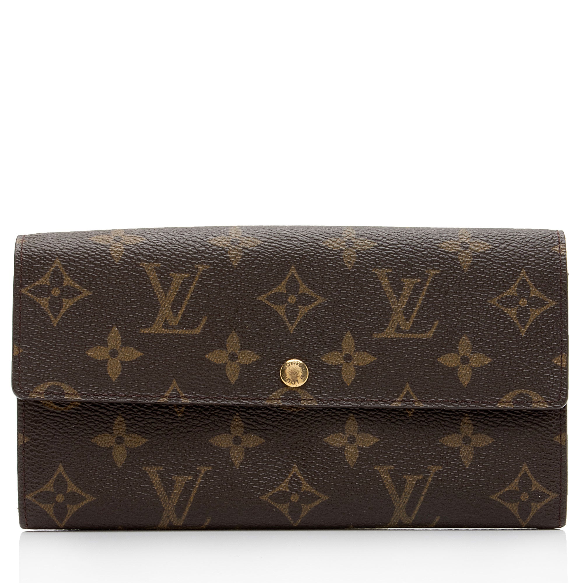 Louis Vuitton Vintage Monogram Canvas Sarah Wallet (SHF-NDngCm) - Image 12