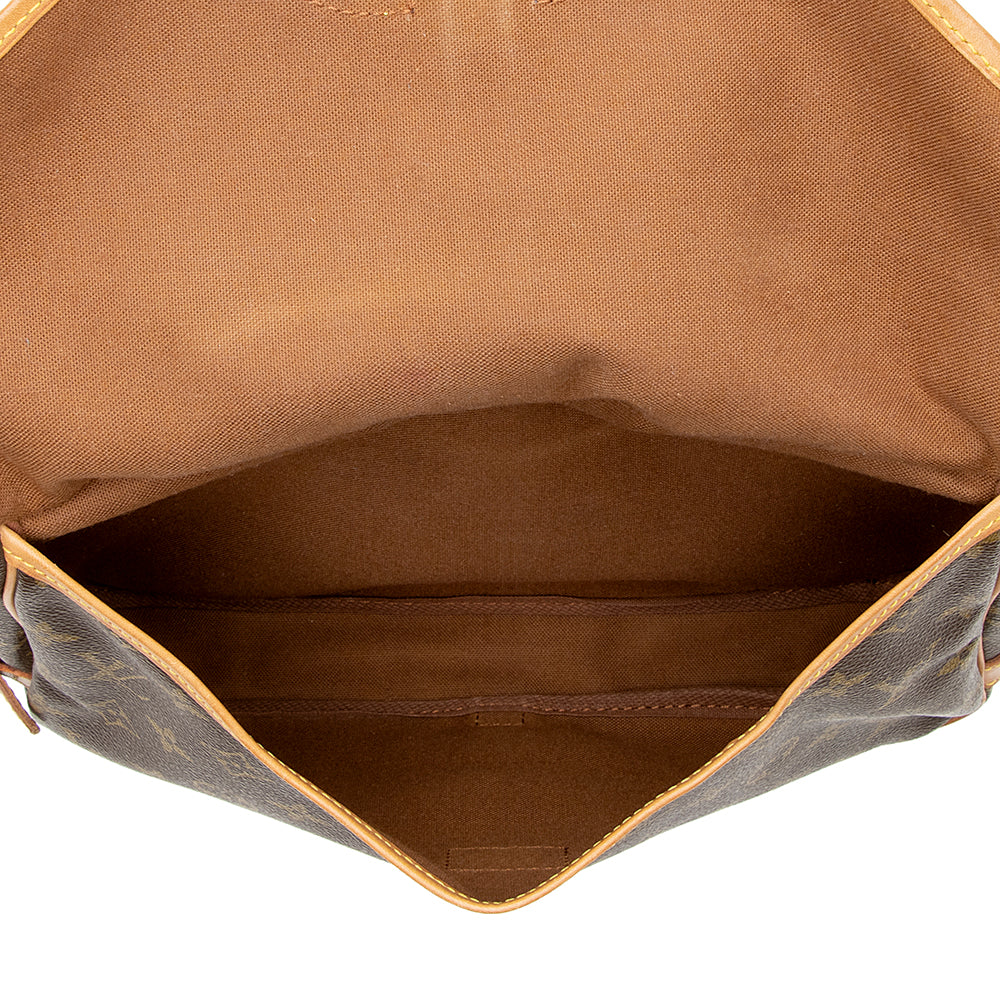Louis Vuitton Vintage Monogram Canvas Saumur 30 Messenger Bag (SHF-20788) - Image 7