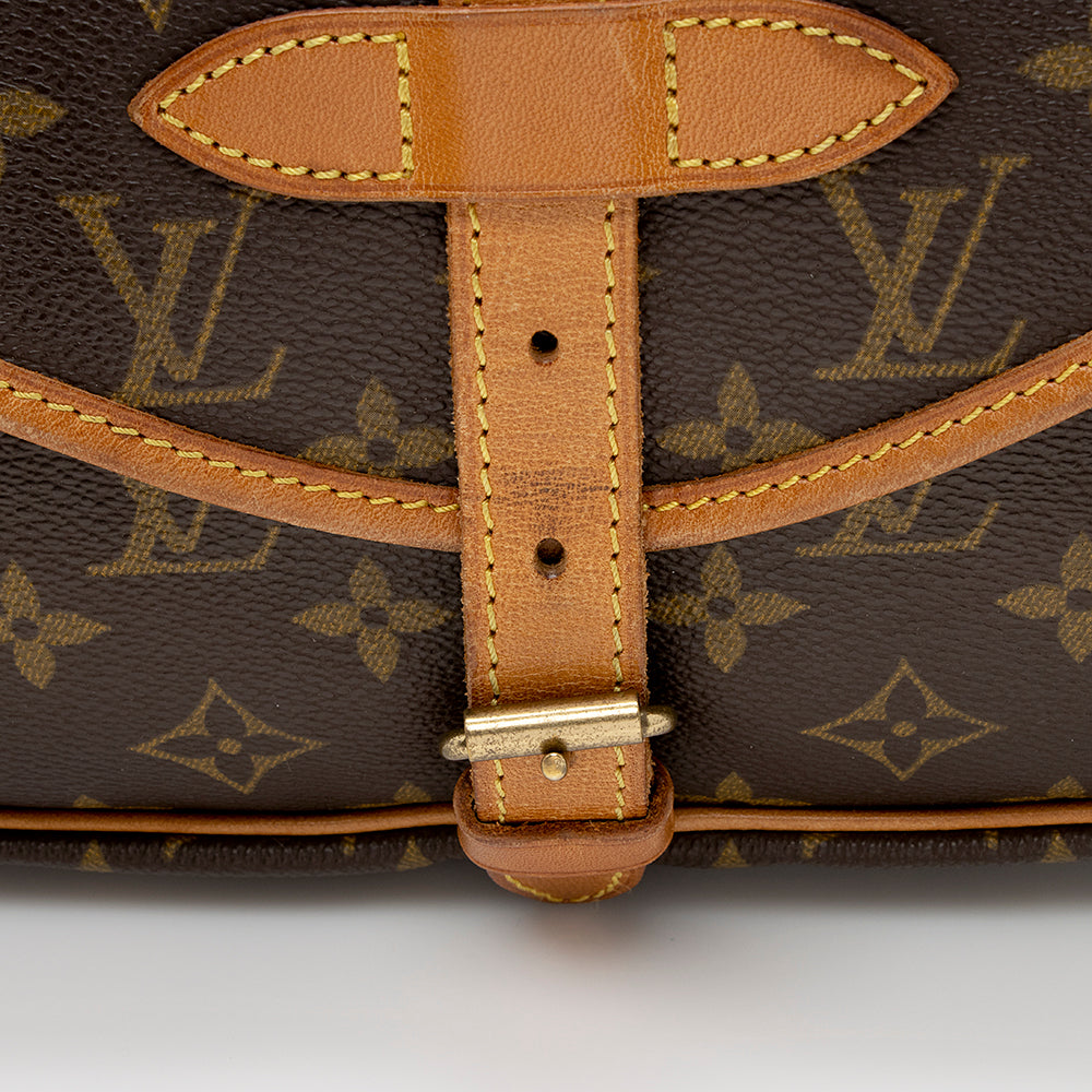 Louis Vuitton Vintage Monogram Canvas Saumur 30 Messenger Bag (SHF-20797) - Image 9