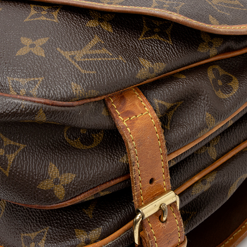 Louis Vuitton Vintage Monogram Canvas Saumur 30 Messenger Bag (SHF-20683) - Image 13