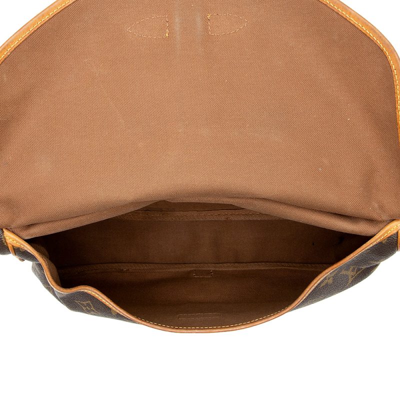 Louis Vuitton Vintage Monogram Canvas Saumur 30 Messenger Bag (SHF-20683) - Image 7