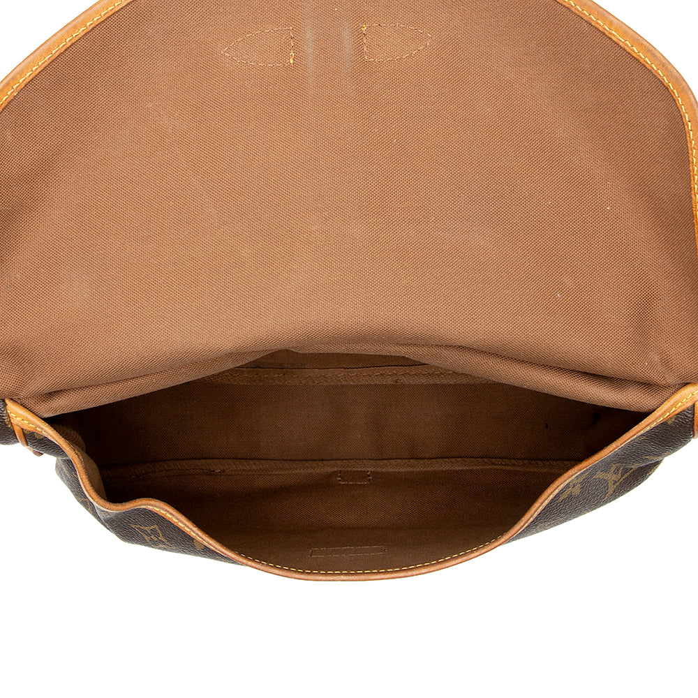 Louis Vuitton Vintage Monogram Canvas Saumur 30 Messenger Bag (SHF-20683) - Image 7