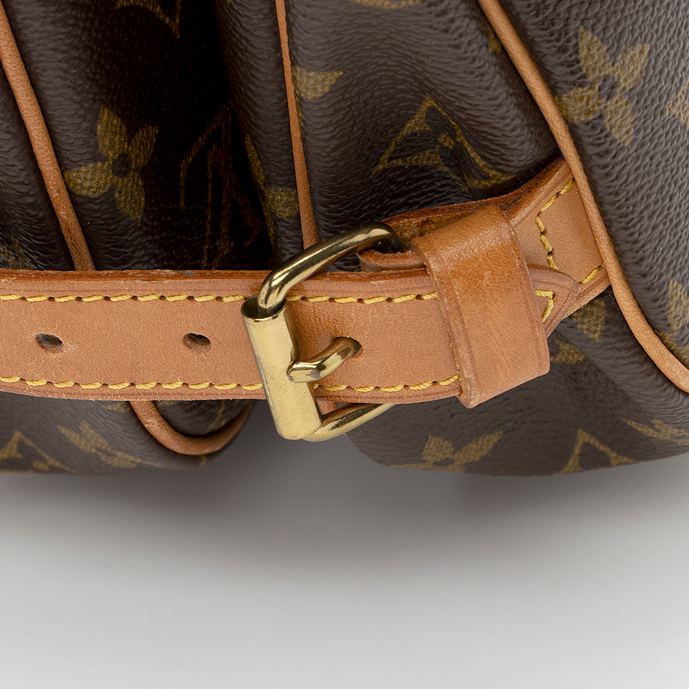 Louis Vuitton Vintage Monogram Canvas Saumur 30 Messenger Bag (SHF-21277) - Image 16