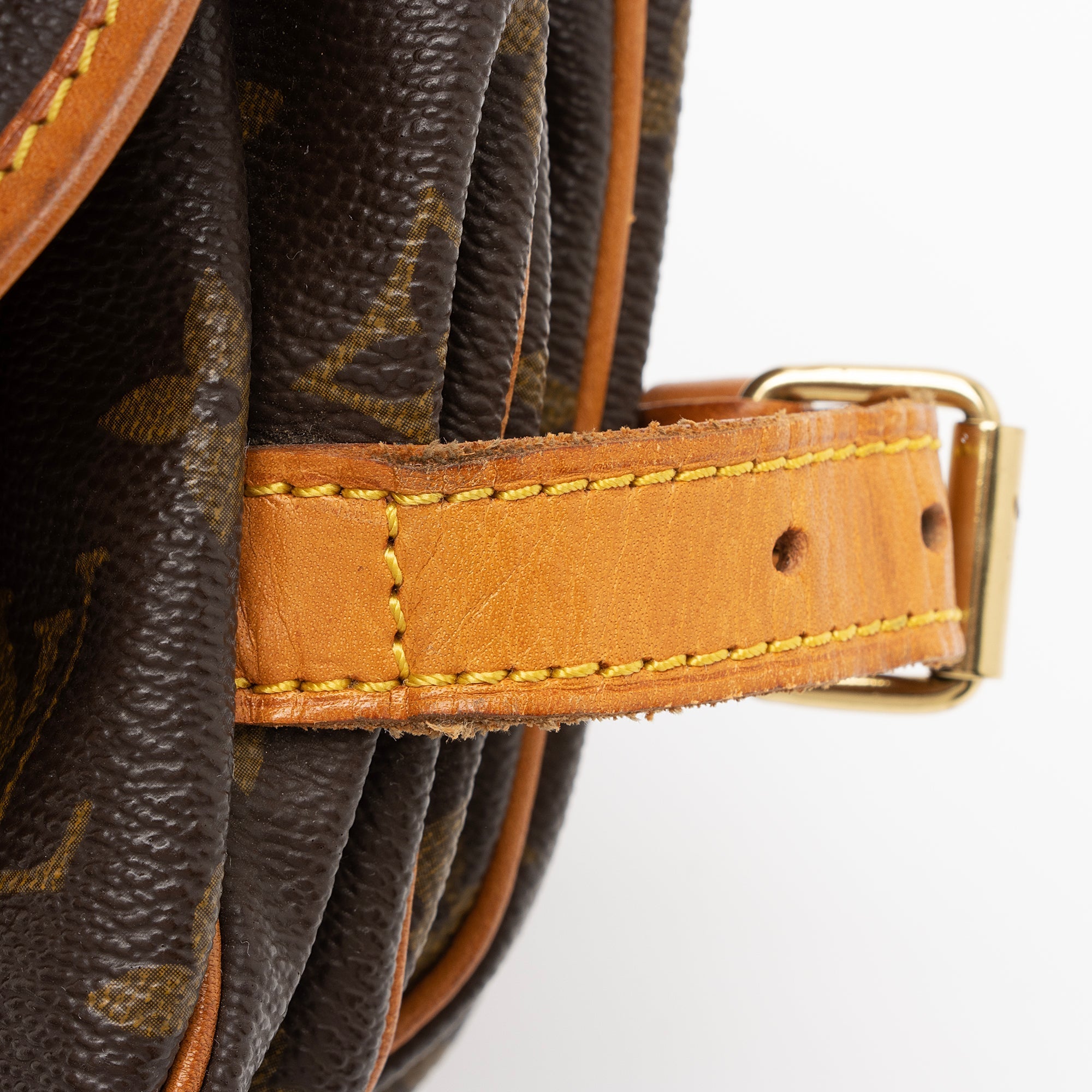Louis Vuitton Vintage Monogram Canvas Saumur 30 Messenger Bag (SHF-qN3Go7) - Image 12