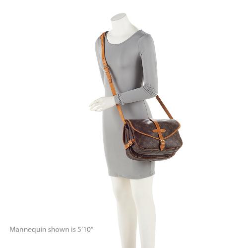 Louis Vuitton Vintage Monogram Canvas Saumur 30 Messenger Bag (SHF-TyPWbw) - Image 4
