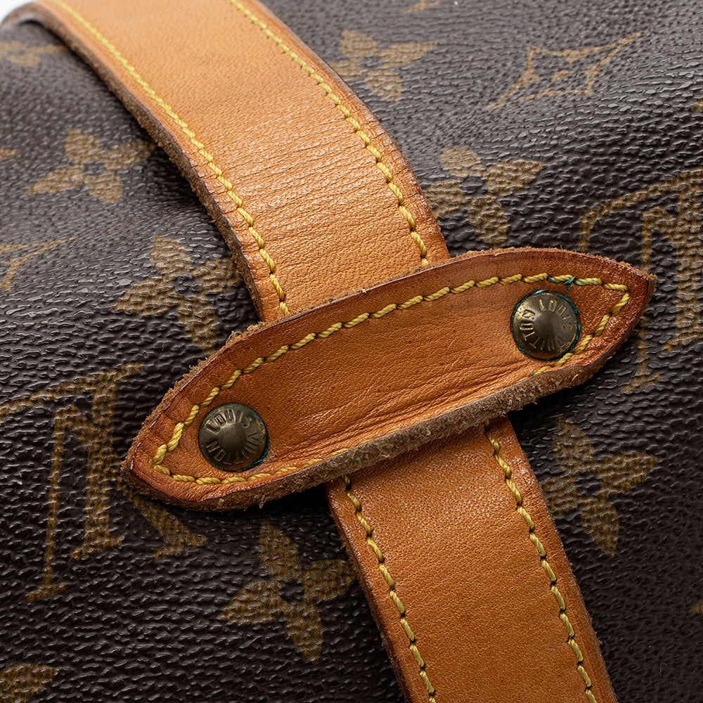 Louis Vuitton Vintage Monogram Canvas Saumur 35 Messenger Bag (SHF-18385) - Image 13