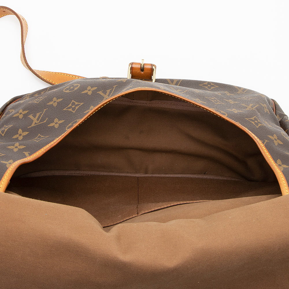 Louis Vuitton Vintage Monogram Canvas Saumur 35 Messenger Bag (SHF-18385) - Image 6