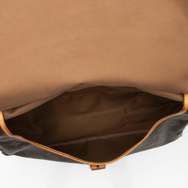 Louis Vuitton Vintage Monogram Canvas Saumur 35 Messenger Bag (SHF-18385) - Image 7