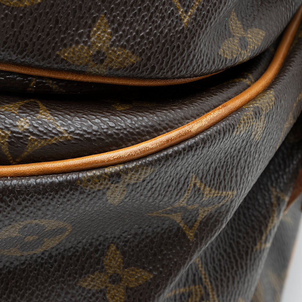 Louis Vuitton Vintage Monogram Canvas Saumur 35 Messenger Bag (SHF-18883) - Image 14