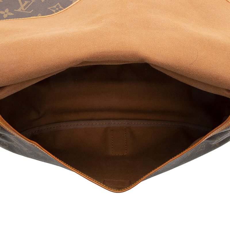 Louis Vuitton Vintage Monogram Canvas Saumur 35 Messenger Bag (SHF-18883) - Image 6
