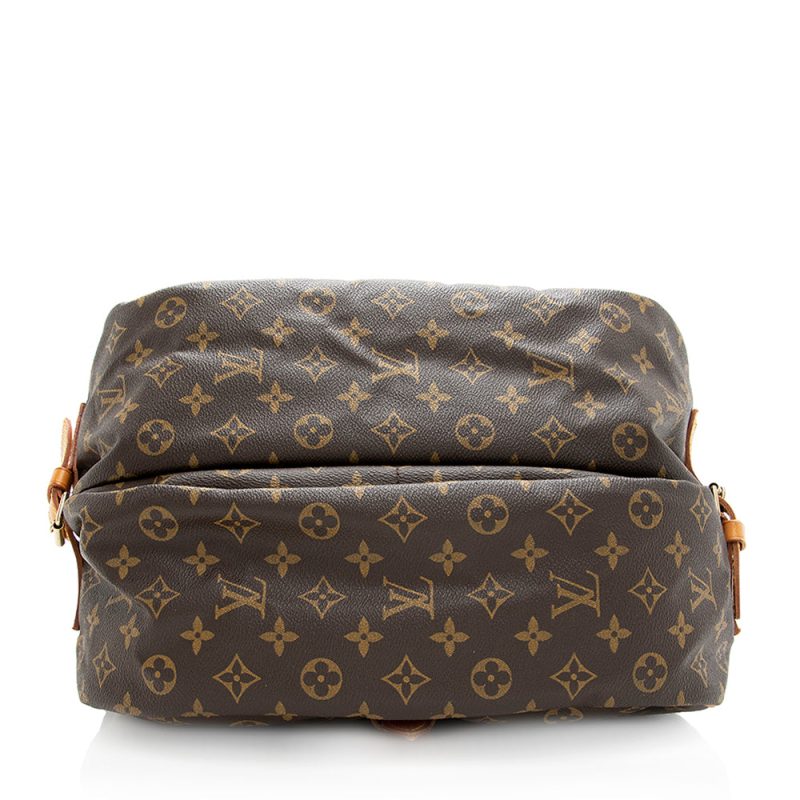 Louis Vuitton Vintage Monogram Canvas Saumur 35 Messenger Bag (SHF-186182) - Image 3