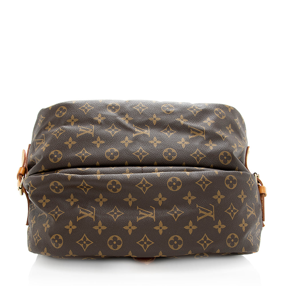 Louis Vuitton Vintage Monogram Canvas Saumur 35 Messenger Bag (SHF-186182) - Image 3