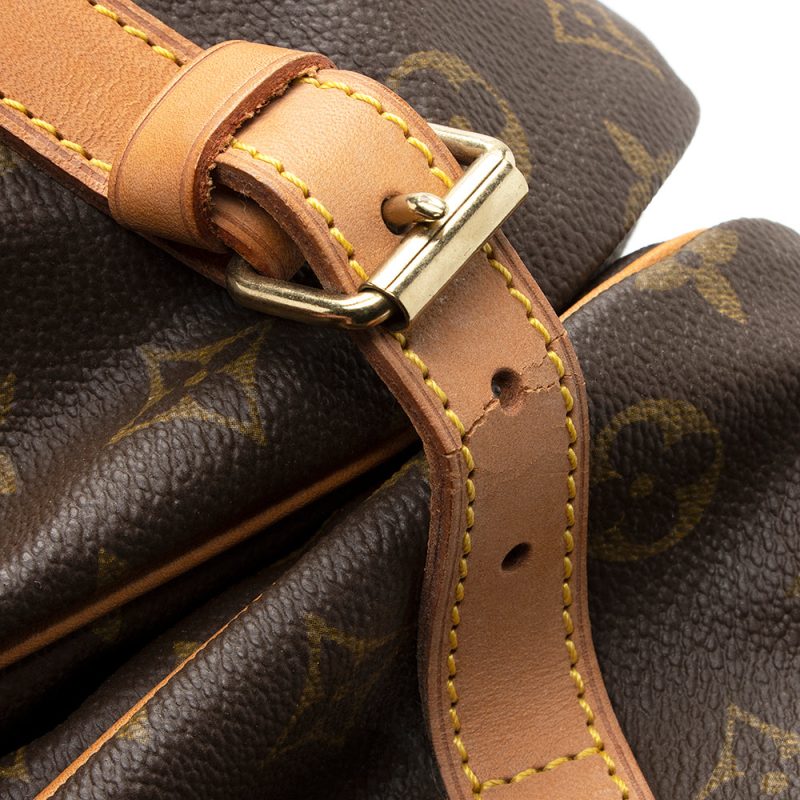 Louis Vuitton Vintage Monogram Canvas Saumur 35 Messenger Bag (SHF-20371) - Image 11