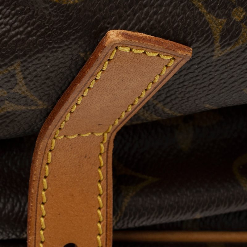 Louis Vuitton Vintage Monogram Canvas Saumur 35 Messenger Bag (SHF-20372) - Image 19