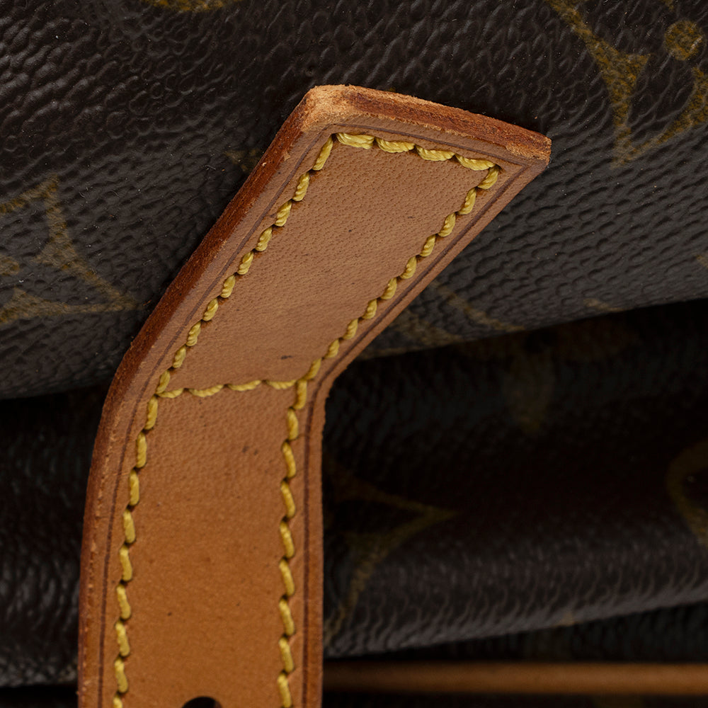 Louis Vuitton Vintage Monogram Canvas Saumur 35 Messenger Bag (SHF-20372) - Image 19