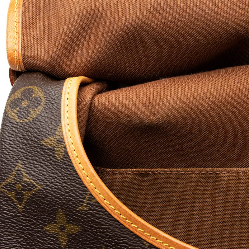 Louis Vuitton Vintage Monogram Canvas Saumur 35 Messenger Bag (SHF-20372) - Image 11