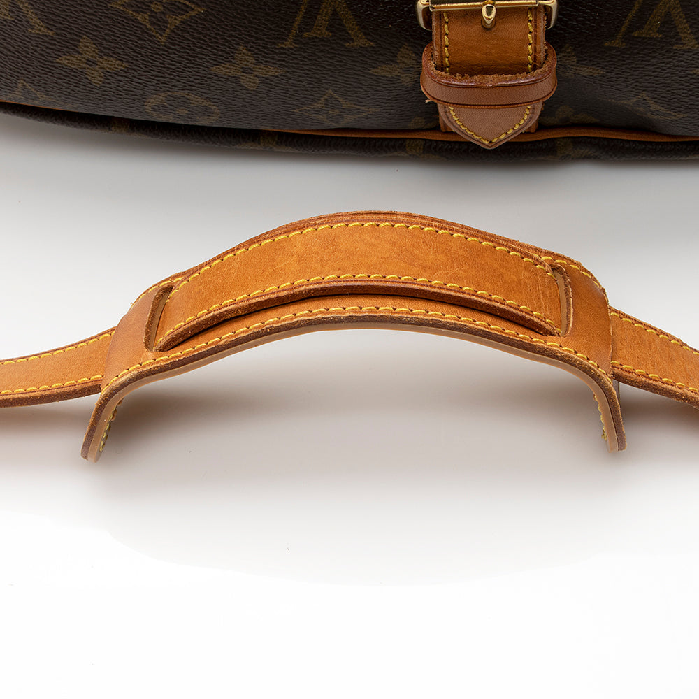 Louis Vuitton Vintage Monogram Canvas Saumur 35 Messenger Bag (SHF-20372) - Image 14