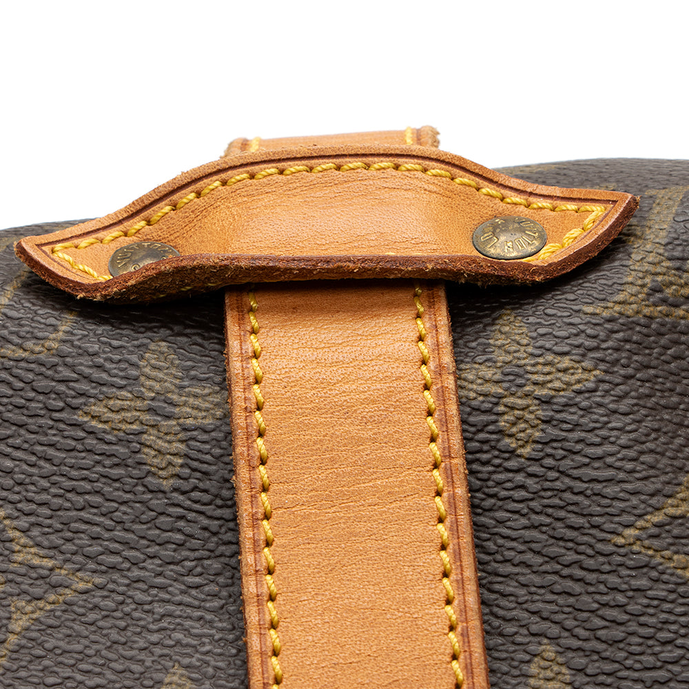 Louis Vuitton Vintage Monogram Canvas Saumur 35 Messenger Bag (SHF-20372) - Image 17