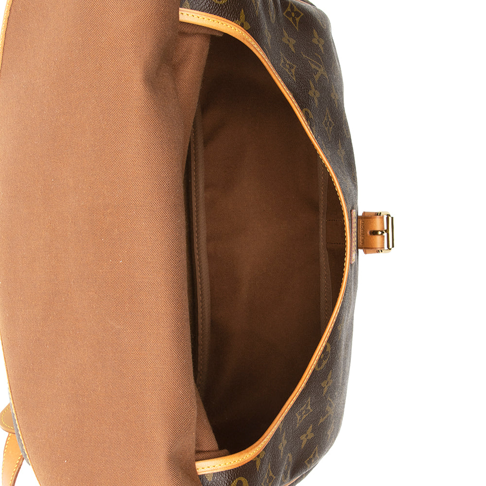 Louis Vuitton Vintage Monogram Canvas Saumur 35 Messenger Bag (SHF-20372) - Image 7