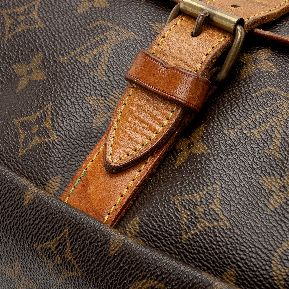 Louis Vuitton Vintage Monogram Canvas Saumur 35 Messenger Bag (SHF-21228) - Image 11