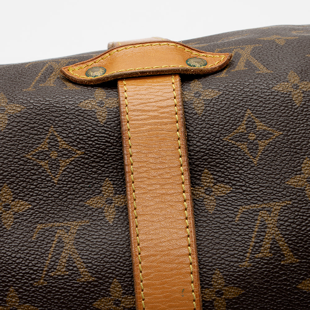 Louis Vuitton Vintage Monogram Canvas Saumur 35 Messenger Bag (SHF-21228) - Image 13