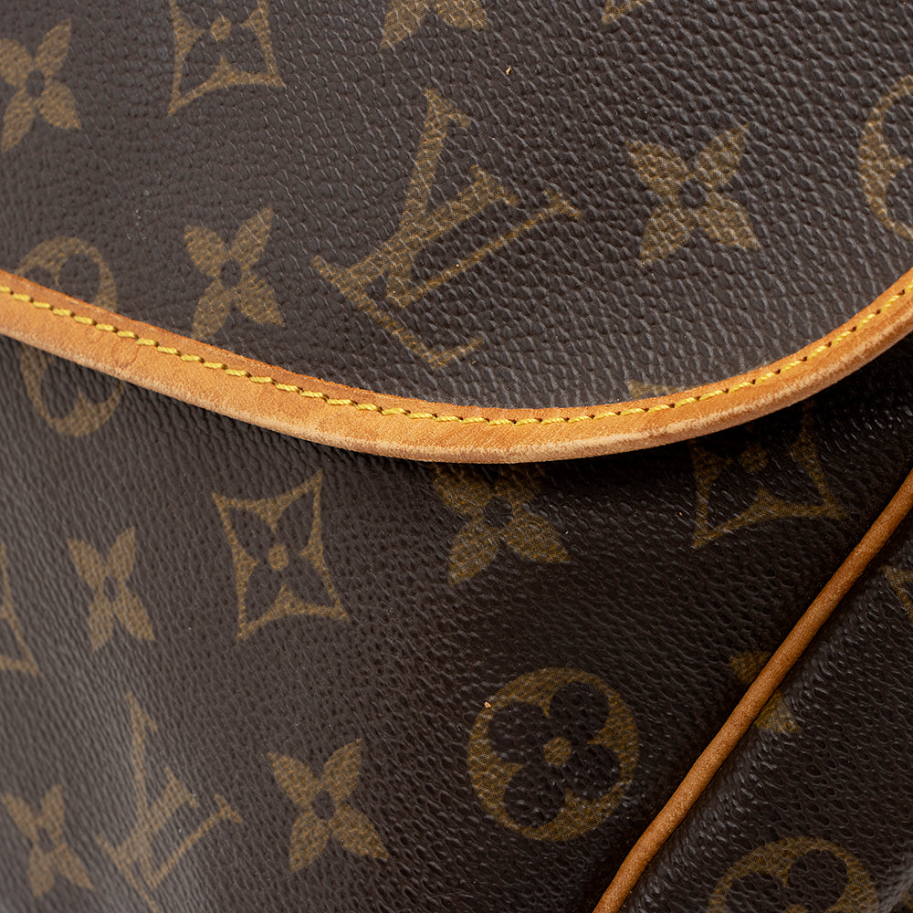 Louis Vuitton Vintage Monogram Canvas Saumur 35 Messenger Bag (SHF-21214) - Image 14