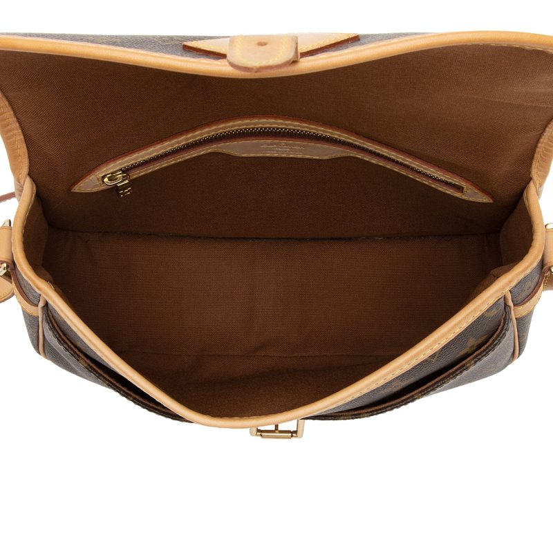 Louis Vuitton Vintage Monogram Canvas Sologne Shoulder Bag (SHF-LA2I2e) - Image 6