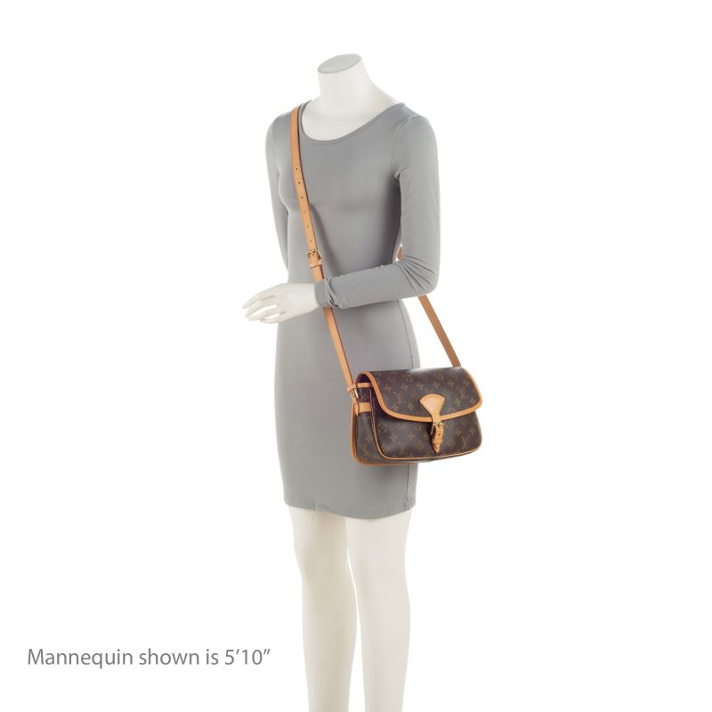 Louis Vuitton Vintage Monogram Canvas Sologne Shoulder Bag (SHF-LA2I2e) - Image 4