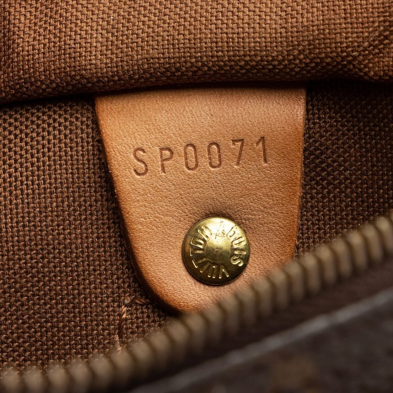 Louis Vuitton Vintage Monogram Canvas Speedy 25 Satchel (SHF-22415) - Image 5