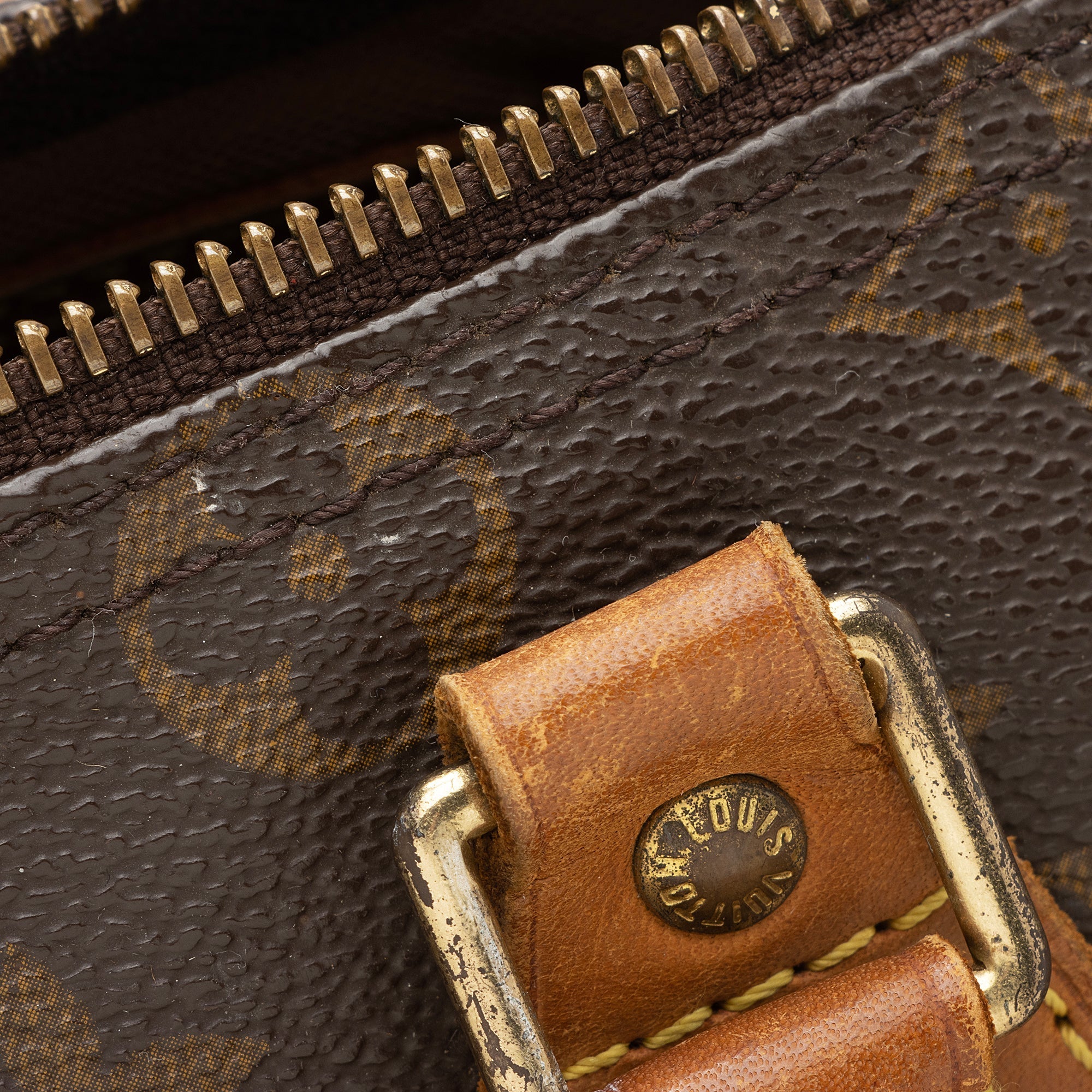 Louis Vuitton Vintage Monogram Canvas Speedy 25 Satchel (SHF-22415) - Image 10