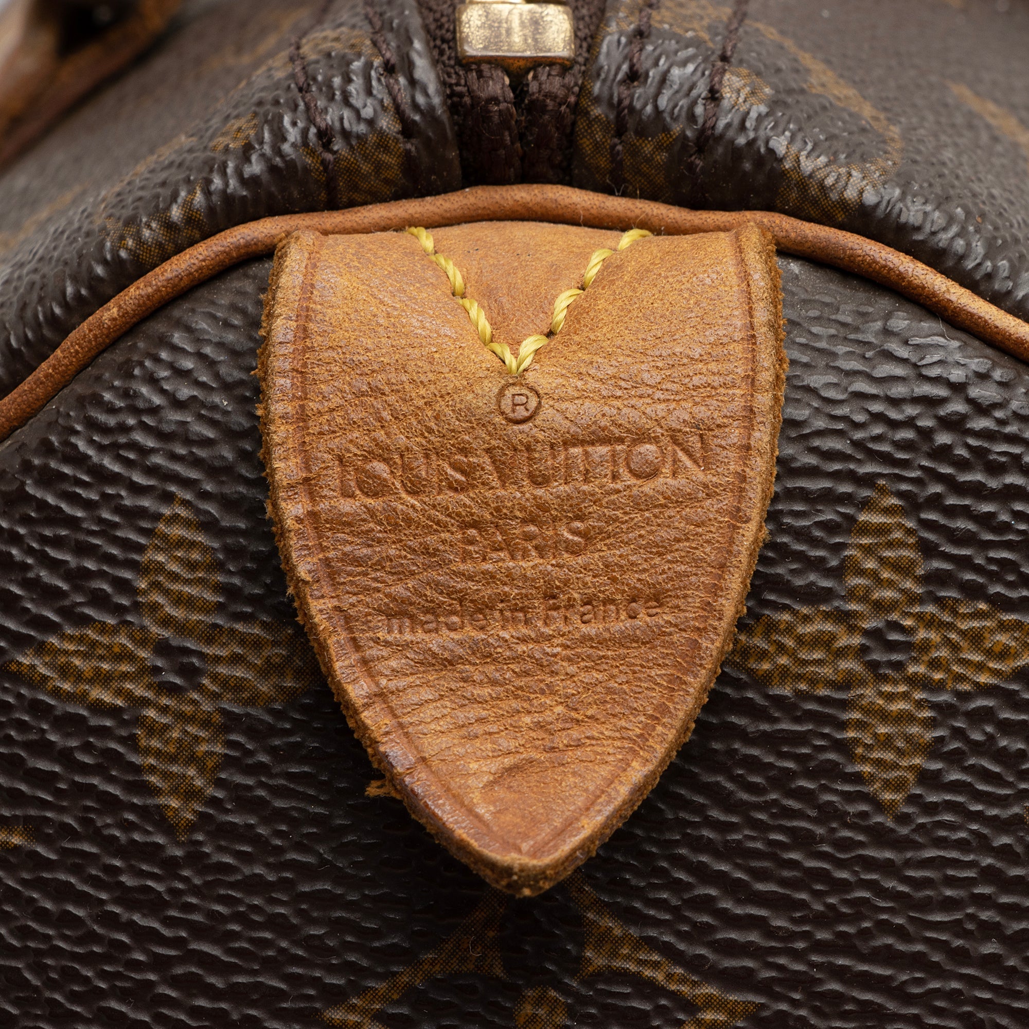 Louis Vuitton Vintage Monogram Canvas Speedy 25 Satchel (SHF-22415) - Image 8