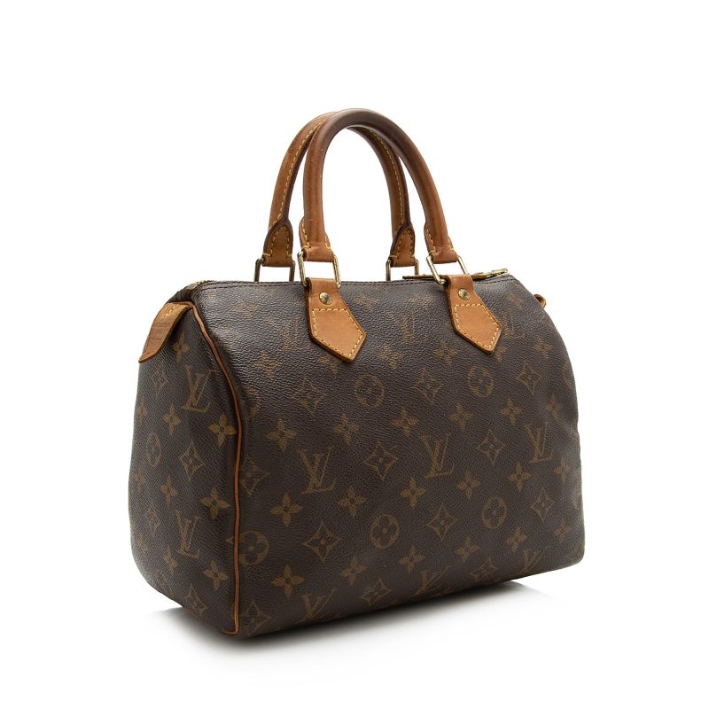 Louis Vuitton Vintage Monogram Canvas Speedy 25 Satchel (SHF-22415)